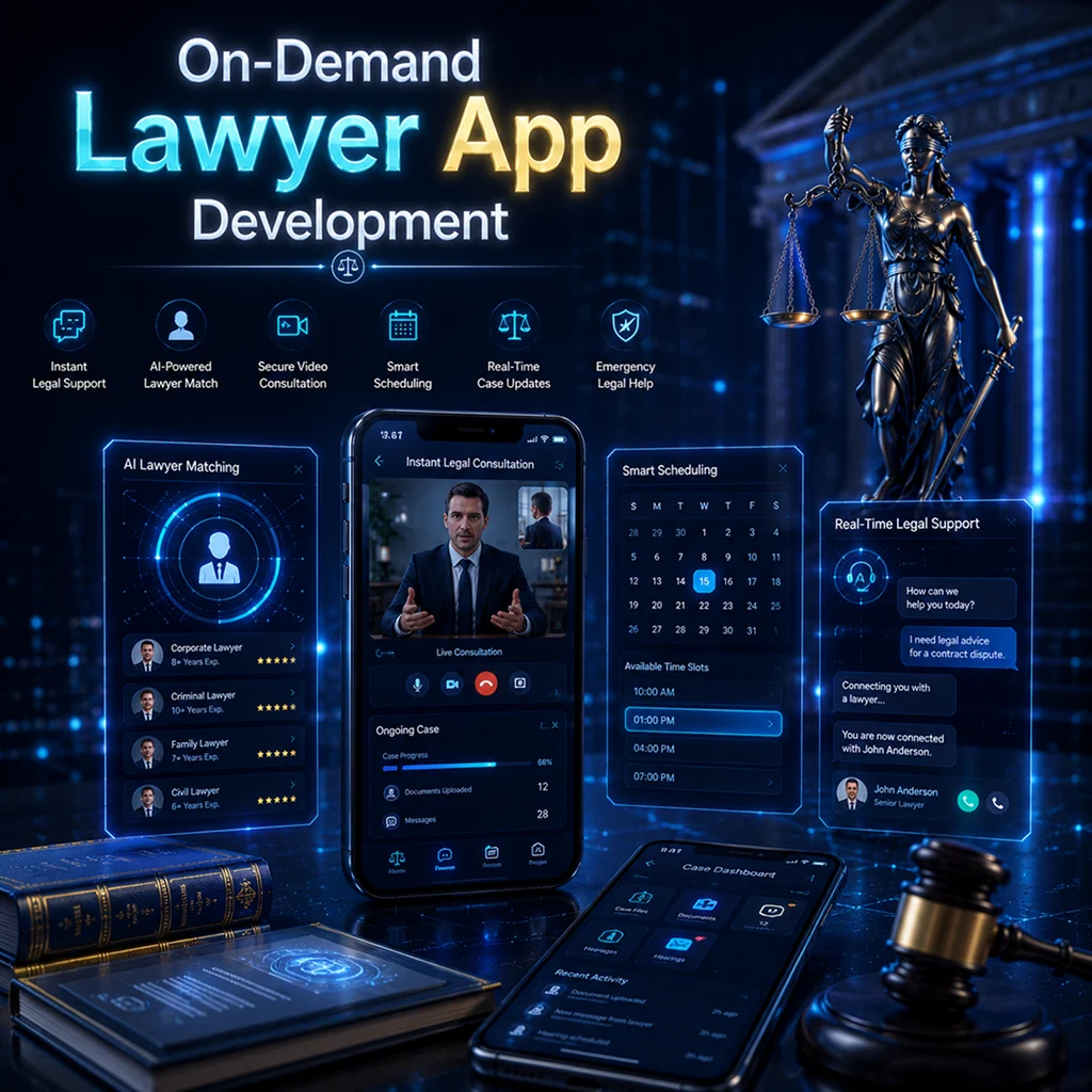 On-Demand Lawyer App Development Company